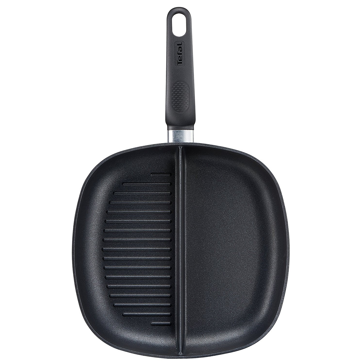 Tefal Ideal 26cm Non Stick Frying Fry Pan Aluminium 2 Compartment